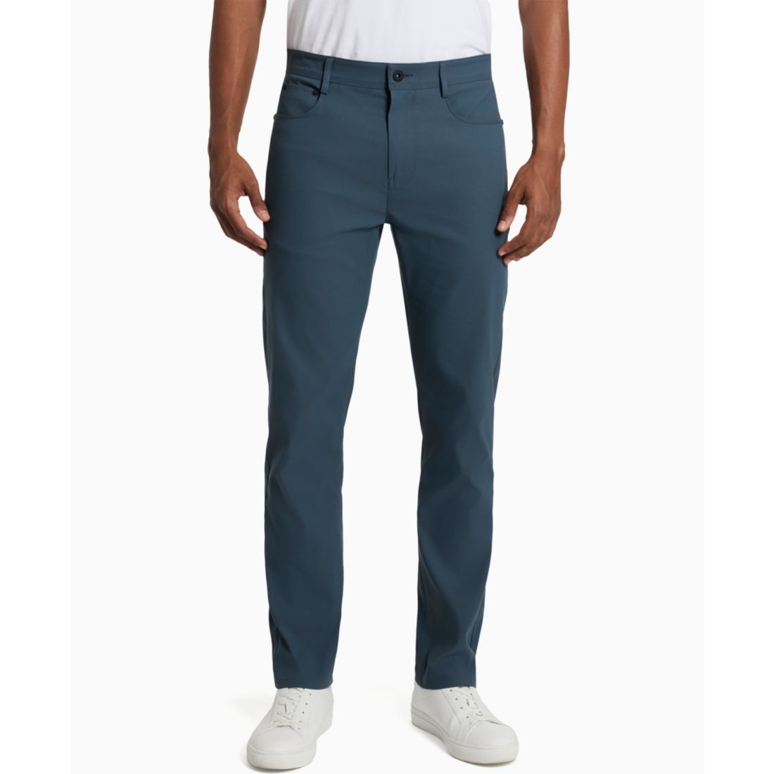 Kenneth Cole Men's Slim-Fit 5-Pocket Tech Pants