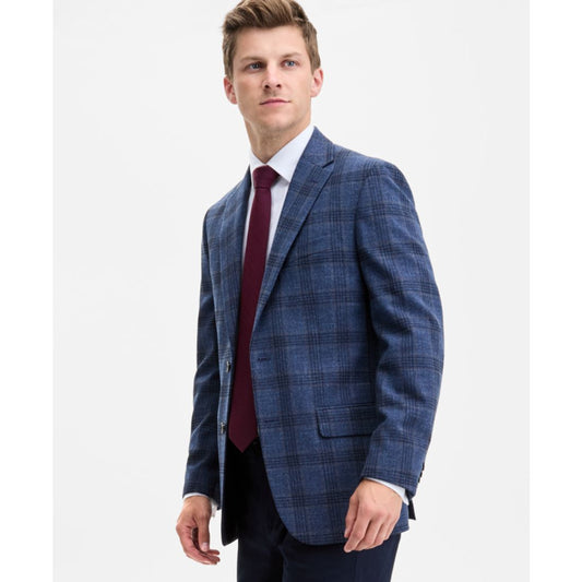 Tommy Hilfiger Men's Modern-Fit Check Sport Coat