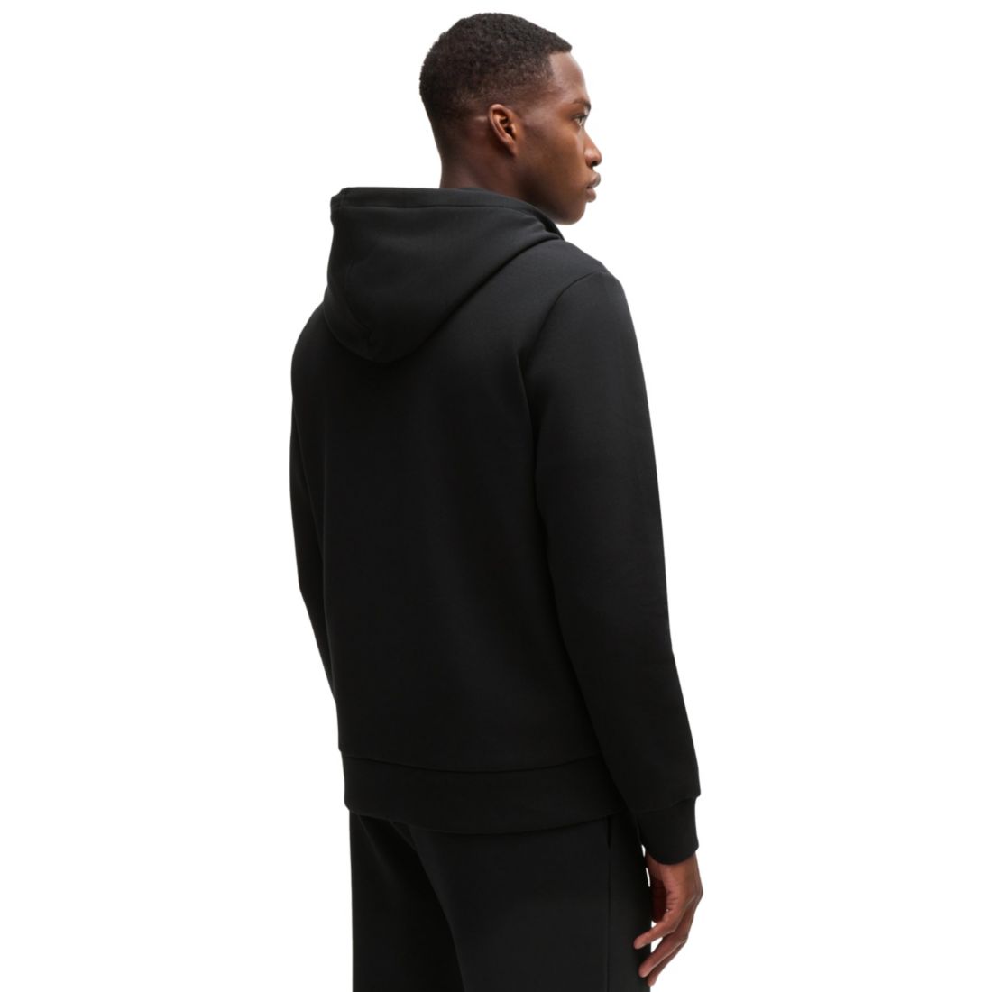 Boss by Hugo Boss Men's Logo Print Zip-Up Hoodie