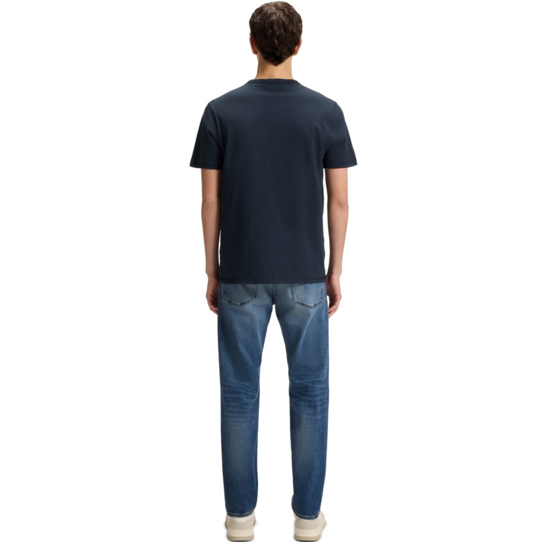 Boss by Hugo Boss Men's Slub-Cotton Logo Detail T-Shirt