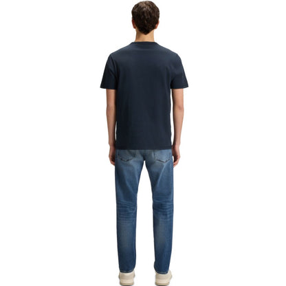 Boss by Hugo Boss Men's Slub-Cotton Logo Detail T-Shirt