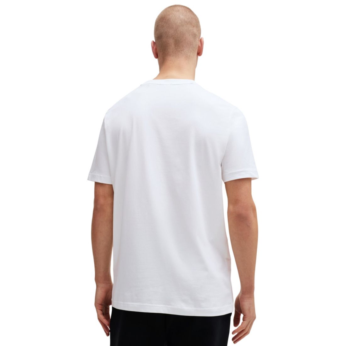 Boss by Hugo Boss Men's Contrast Logo Regular-Fit T-Shirt