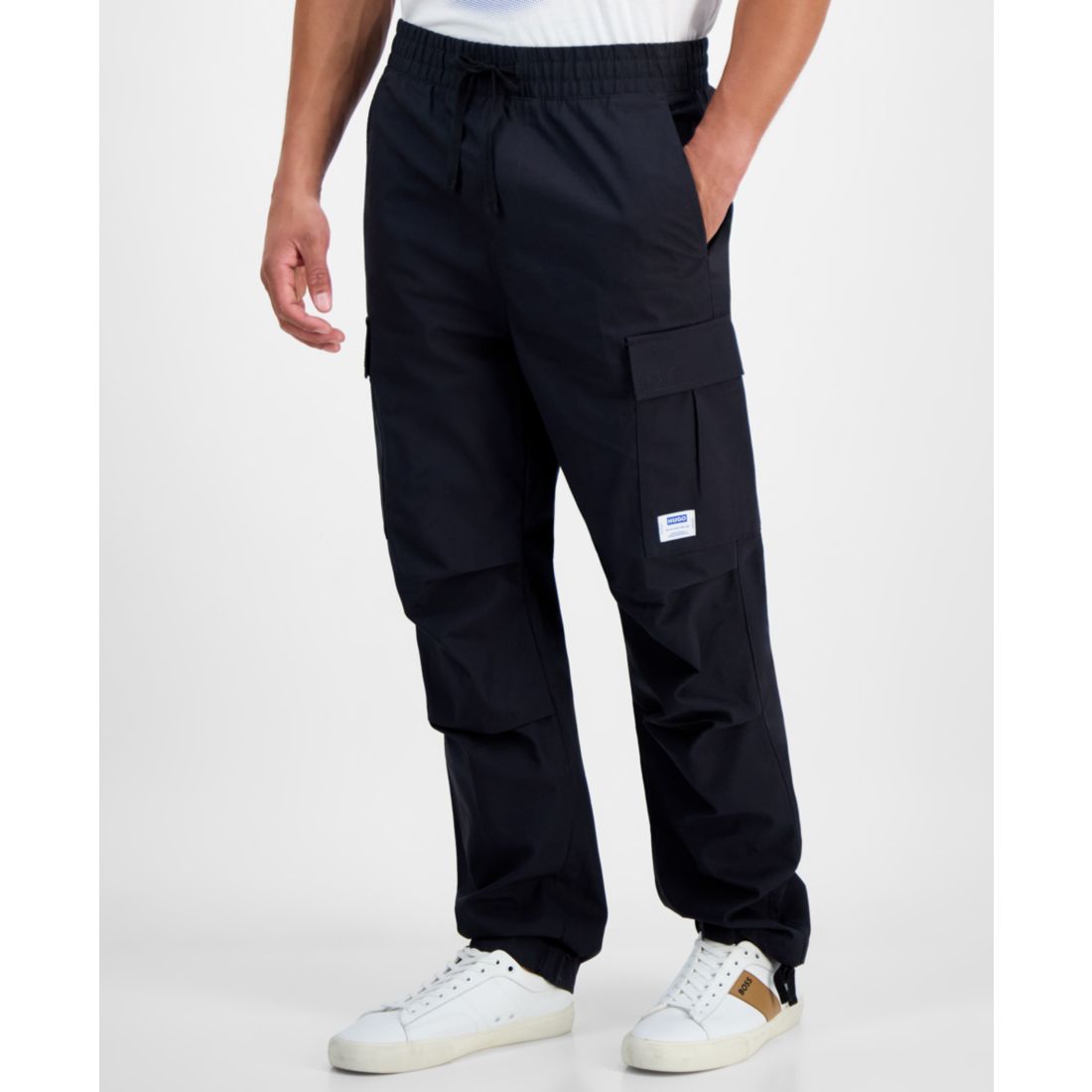 Hugo by Hugo Boss Men's Drawstring Cargo Pants