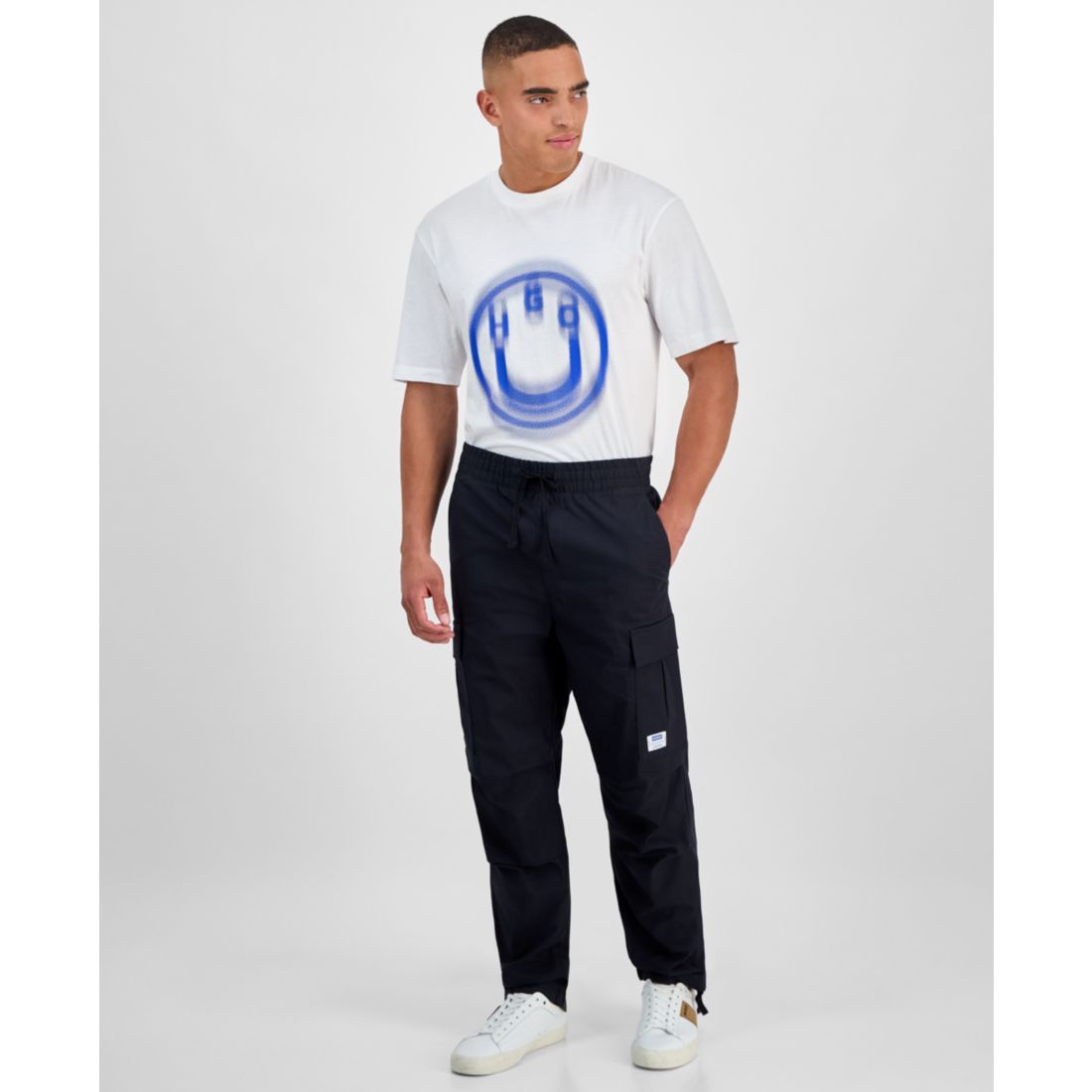 Hugo by Hugo Boss Men's Drawstring Cargo Pants