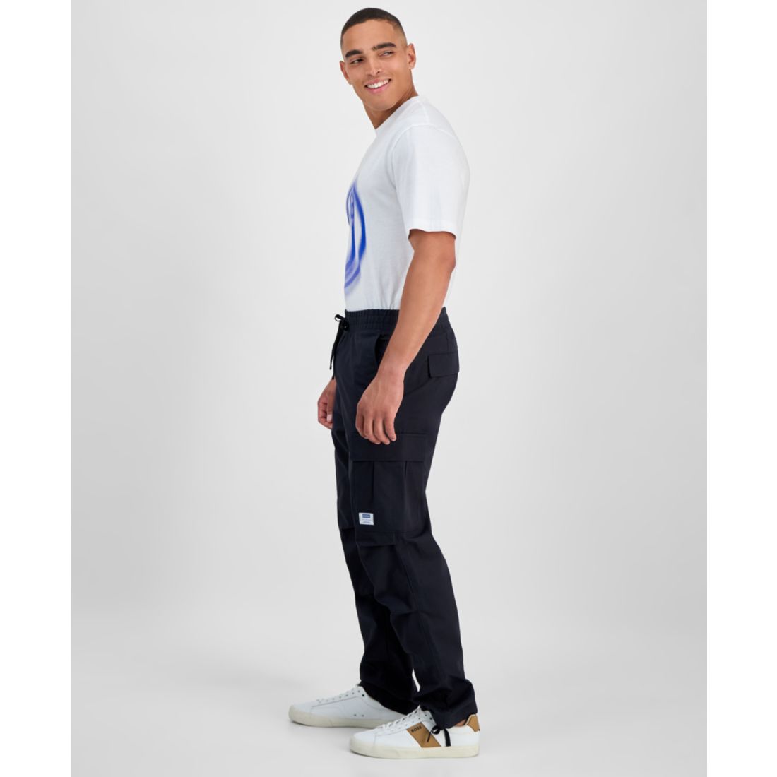 Hugo by Hugo Boss Men's Drawstring Cargo Pants