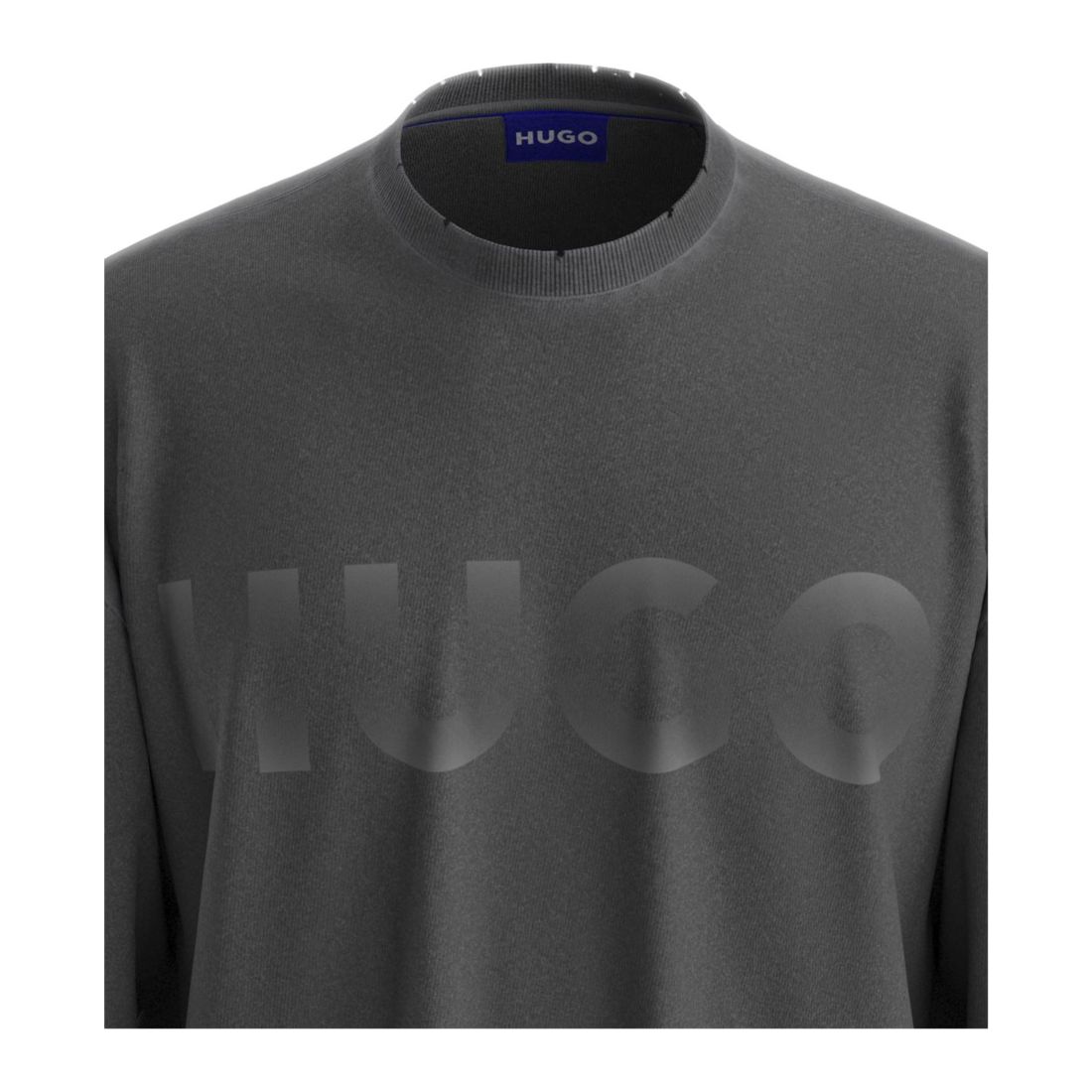 Hugo Boss Nenzyon Hybrid-Sleeve Logo T-Shirt