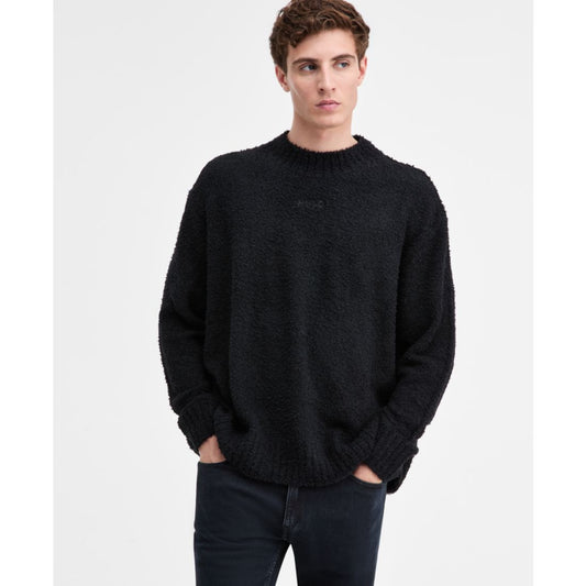 Hugo Boss Men's Sanou Logo Crewneck Long-Sleeve Sweater