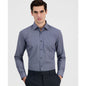 Men's Modern-Fit Circle Print Dress Shirt