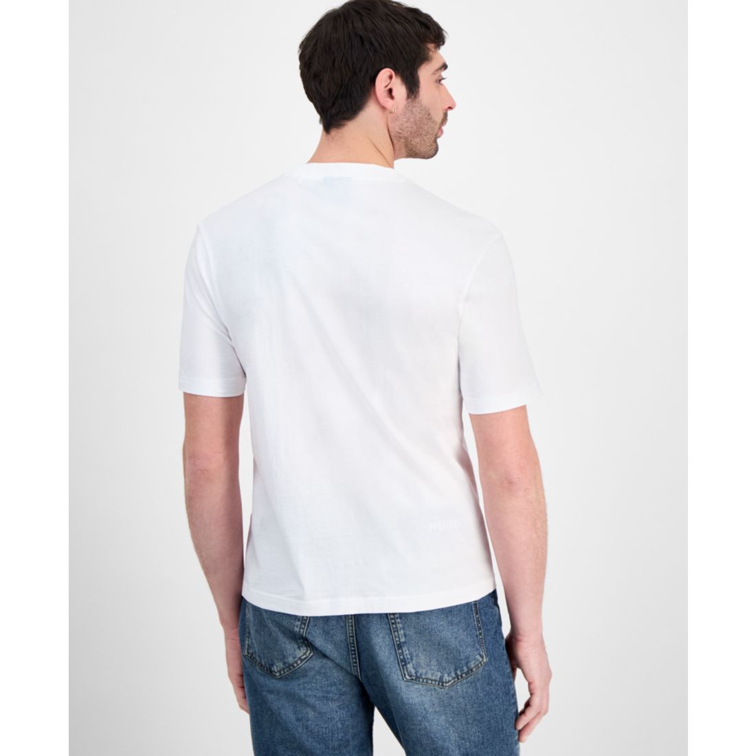 Hugo by Hugo Boss Men's Wave Applique T-Shirt