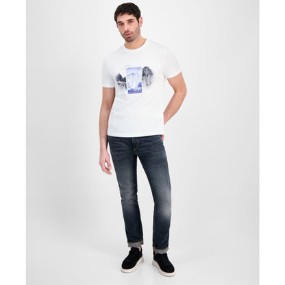 Hugo by Hugo Boss Men's Yosemite Postal Stamp Graphic Print T-Shirt