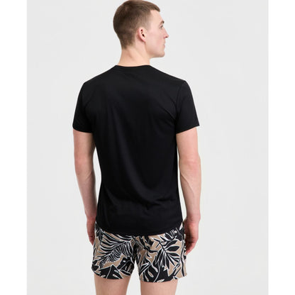 Boss by Hugo Boss Men's Short-Sleeve Sun Protection Rashguard Swim Shirt