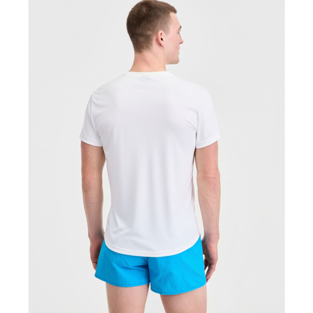 Boss by Hugo Boss Men's Short-Sleeve Sun Protection Rashguard Swim Shirt