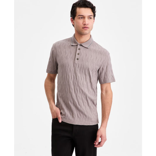 Hugo Boss Men's Cotton Jacquard Short-Sleeve Polo Shirt