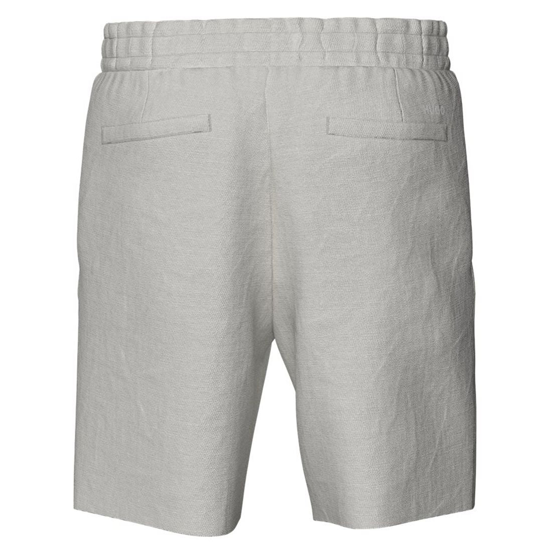 Hugo Boss Men's Regular-Fit Linen Drawstring Shorts