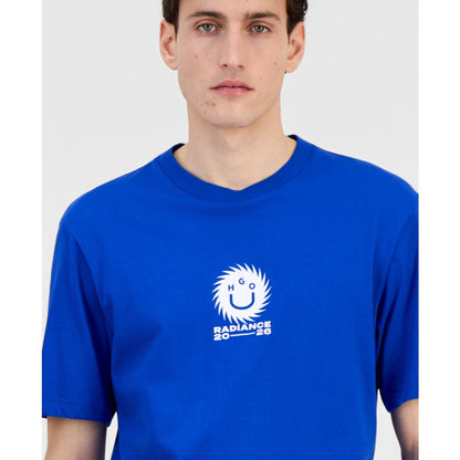 Hugo Boss Men's Cotton Logo Crewneck T-Shirt