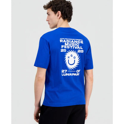 Hugo Boss Men's Cotton Logo Crewneck T-Shirt