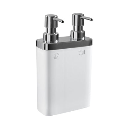 Kitchen Details Dual Pump Soap Lotion Dispenser