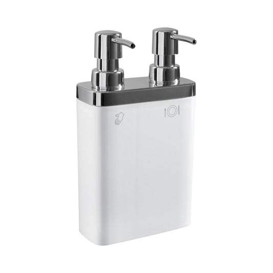 Kitchen Details Dual Pump Soap Lotion Dispenser