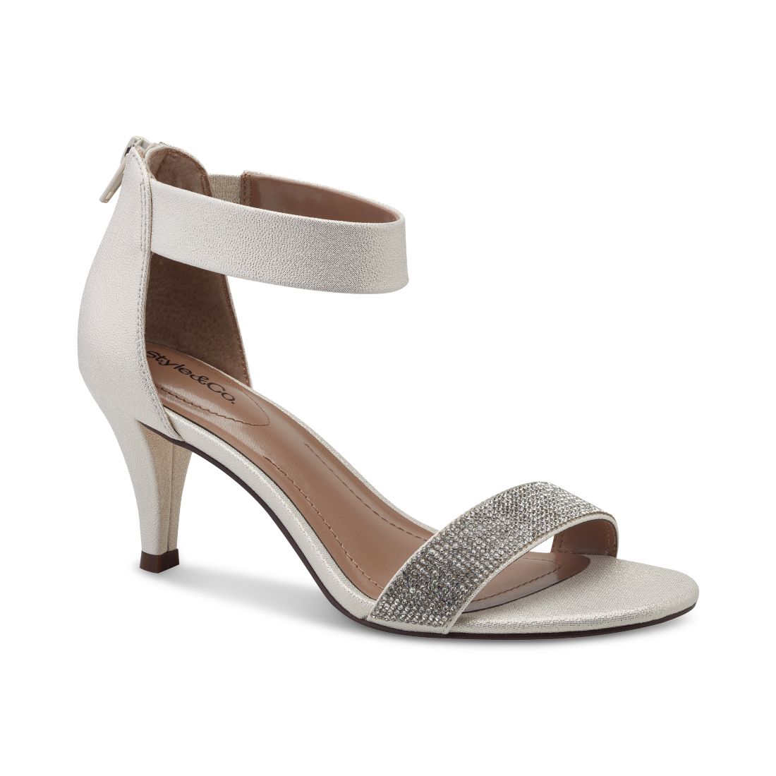 Style & Co Women's Phillys Two-Piece Evening Sandals, Created for Macy's