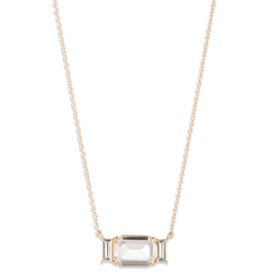 Lauren Ralph Lauren Glass Stone Pendant Necklace