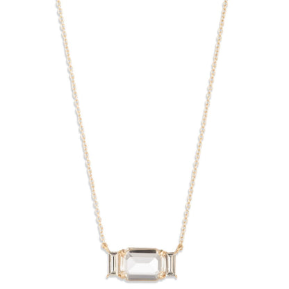 Lauren Ralph Lauren Glass Stone Pendant Necklace