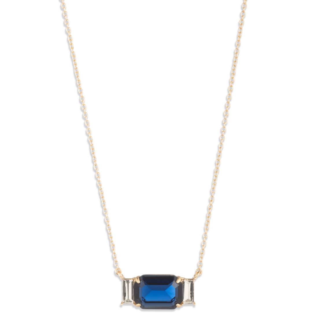 Lauren Ralph Lauren Glass Stone Pendant Necklace