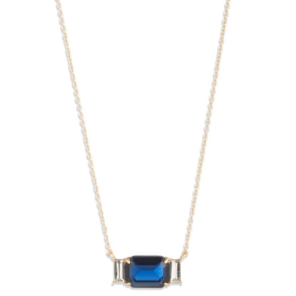 Lauren Ralph Lauren Glass Stone Pendant Necklace