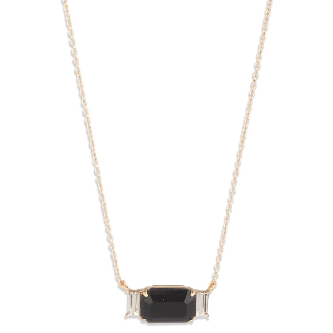 Lauren Ralph Lauren Glass Stone Pendant Necklace