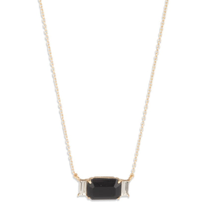 Lauren Ralph Lauren Glass Stone Pendant Necklace