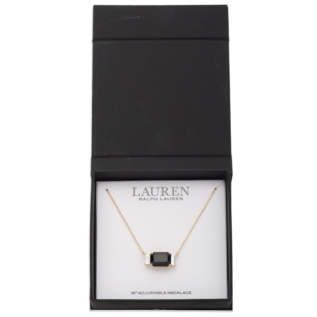 Lauren Ralph Lauren Glass Stone Pendant Necklace