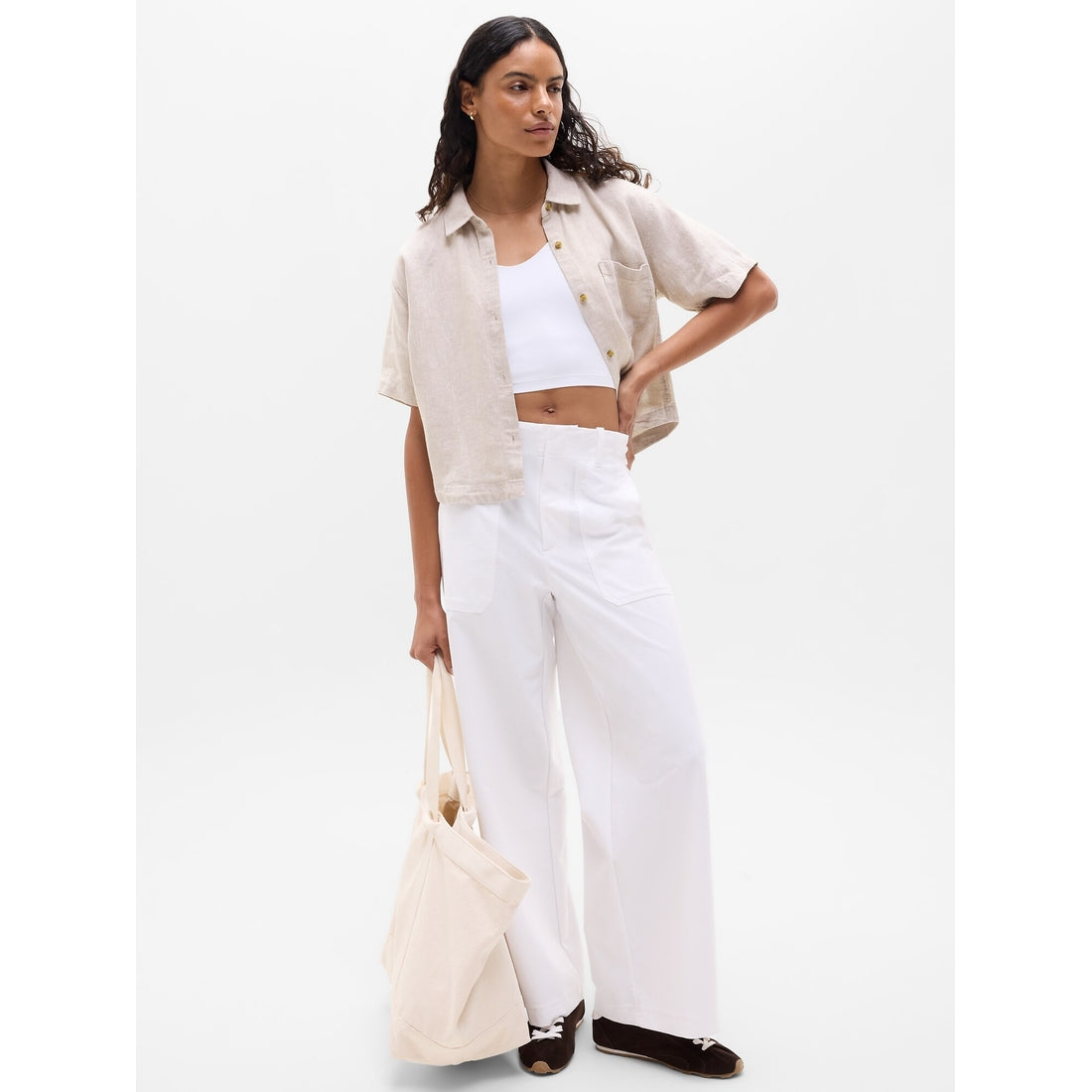 Women's Retreat Linen Short Sleeve Shirt