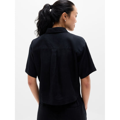Women's Retreat Linen Short Sleeve Shirt