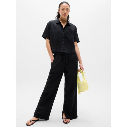 Women's Retreat Linen Short Sleeve Shirt