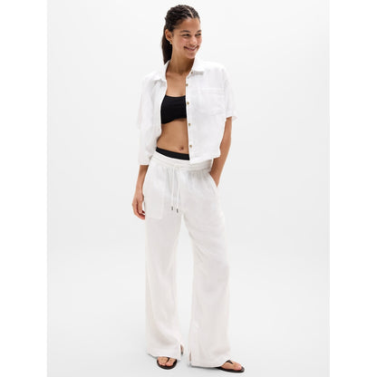 Women's Retreat Linen Short Sleeve Shirt