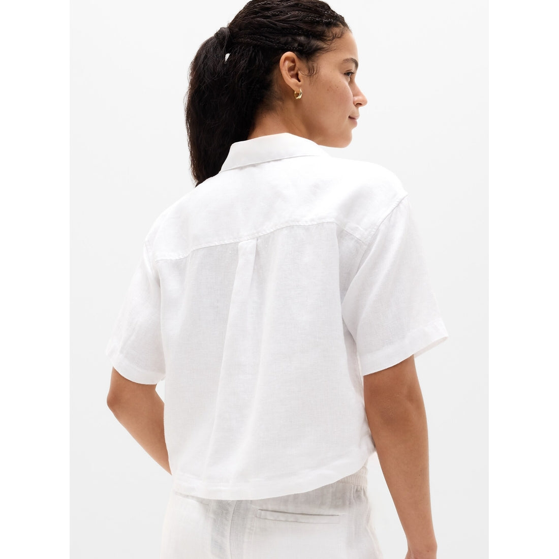 Women's Retreat Linen Short Sleeve Shirt