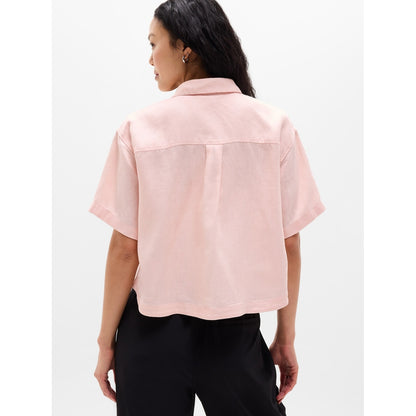 Women's Retreat Linen Short Sleeve Shirt