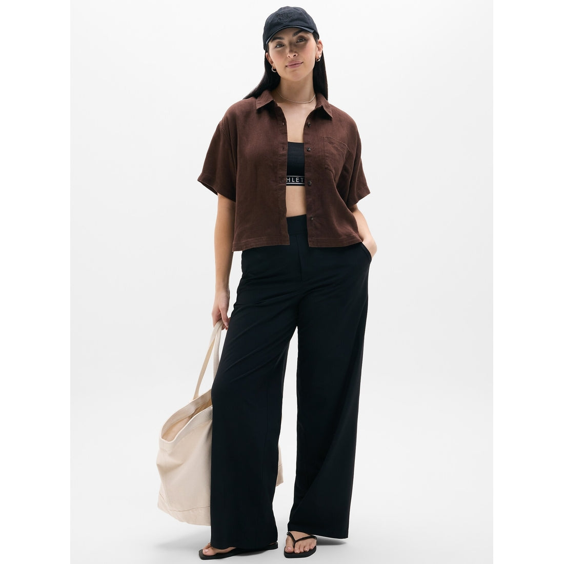 Women's Retreat Linen Short Sleeve Shirt