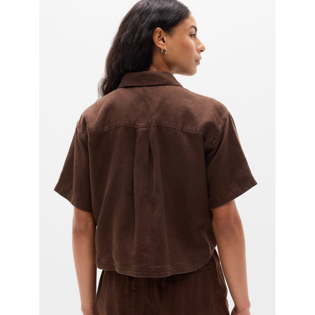 Women's Retreat Linen Short Sleeve Shirt