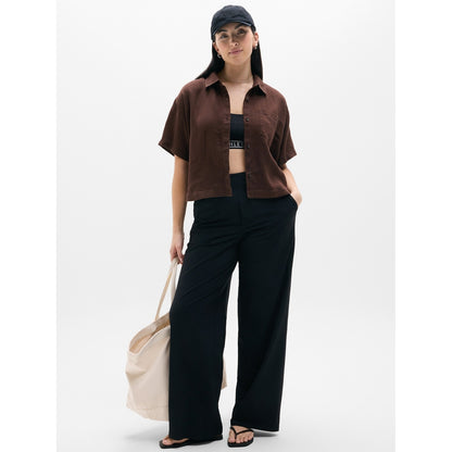 Women's Retreat Linen Short Sleeve Shirt