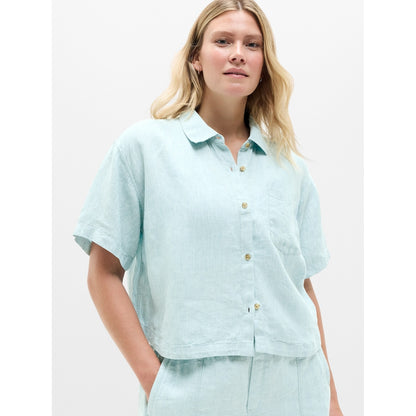 Women's Retreat Linen Short Sleeve Shirt