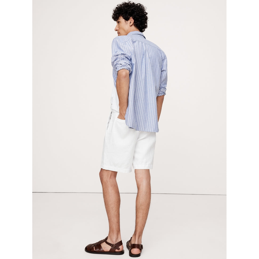 Men's 9" Linen Short