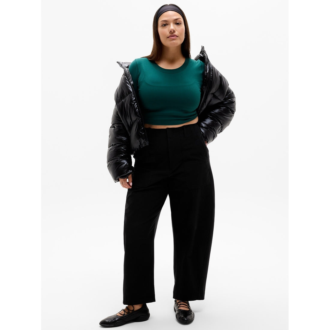 Women's Skyline High Rise Barrel Leg Pant