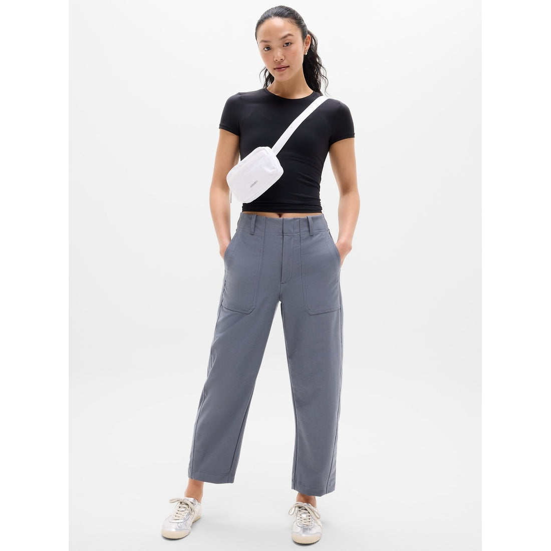 Women's Skyline High Rise Barrel Leg Pant
