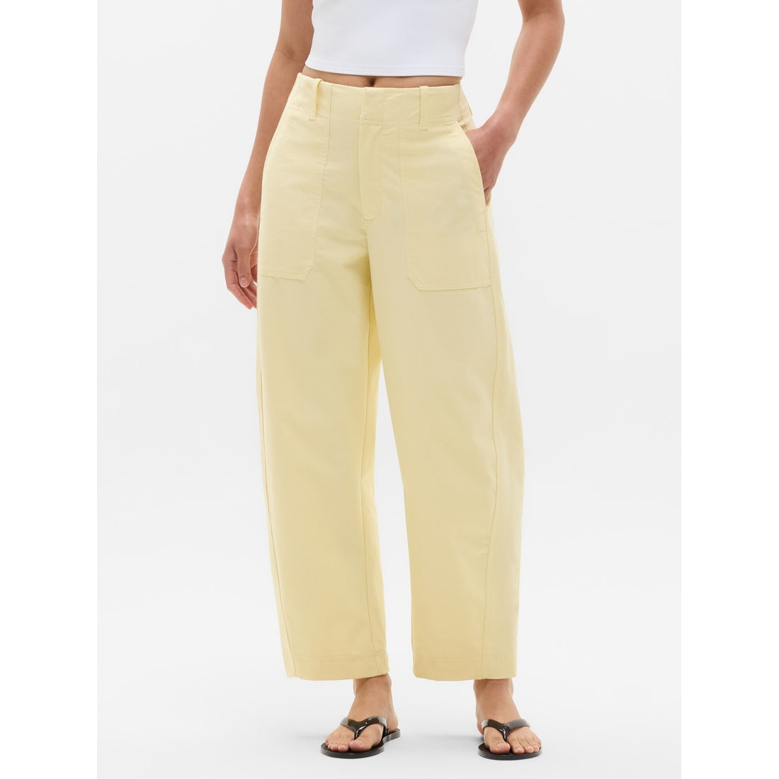 Women's Skyline High Rise Barrel Leg Pant
