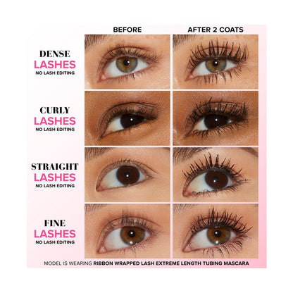 Too Faced Travel-Size Ribbon Wrapped Lash Tubing Mascara
