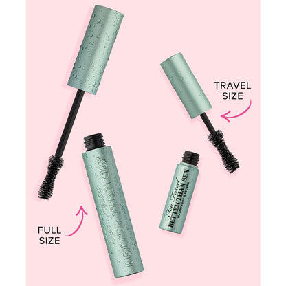 Too Faced Travel-Size Better Than Sex Volumizing Waterproof Mascara