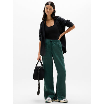 Women's Retreat Linen High Rise Wide Leg Pant