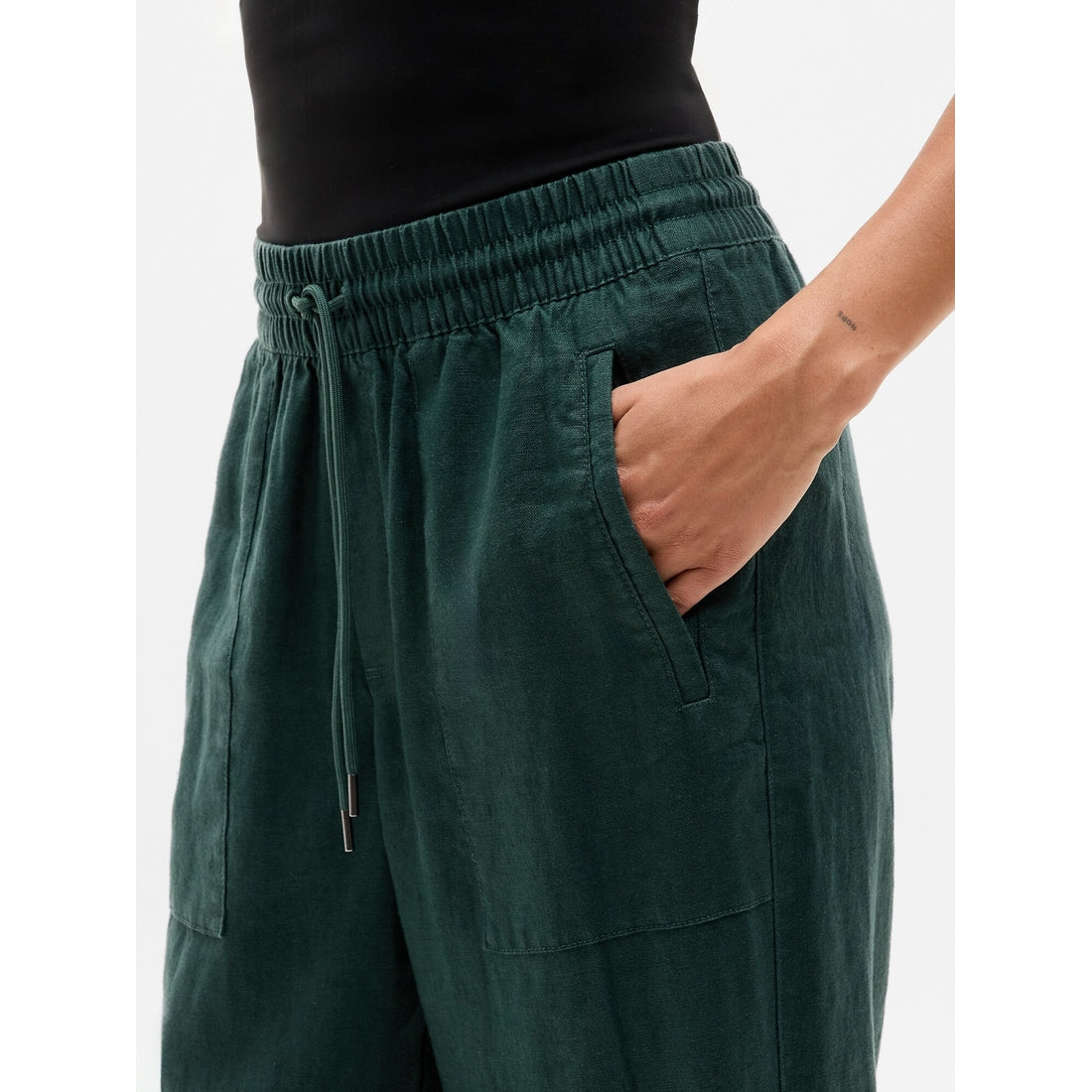 Women's Retreat Linen High Rise Wide Leg Pant