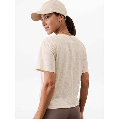 Women's Essential Slub V-Neck Tee