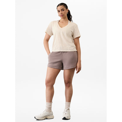 Women's Essential Slub V-Neck Tee